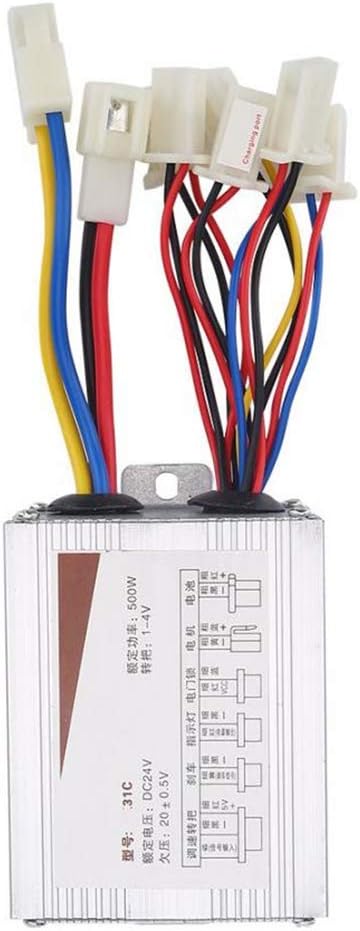 ACHICOO 12 V / 24 V / 36 V / 48 V 500/800 W DC motor eléctrico de bicicleta eléctrico cepillado, caja de controlador para bicicleta eléctrica eléctrica de accesorios de bicicleta eléctrica