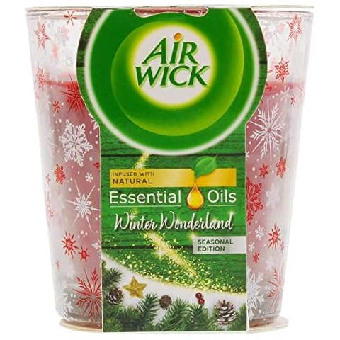 Airwick Candle with Seasonal Fragrance Cover