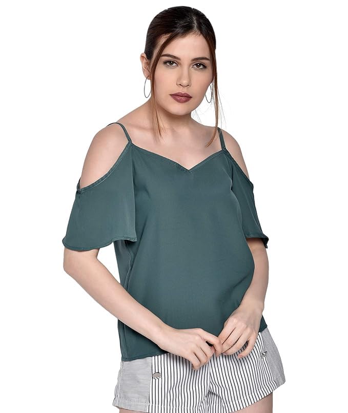 Women Polyester Boxy Top-picture-42