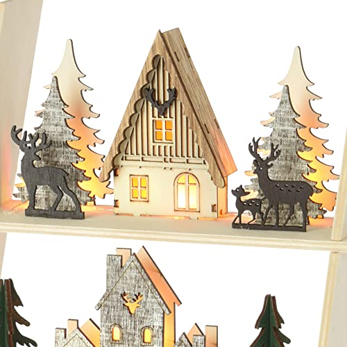 Com-four® Scala Decorativa a LED con Case