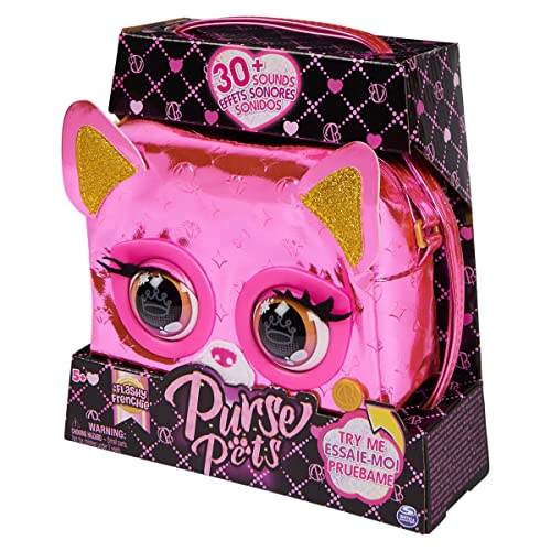 Sunny Brinquedos, Purse Pets - Metalica Magia Frenchie Solido