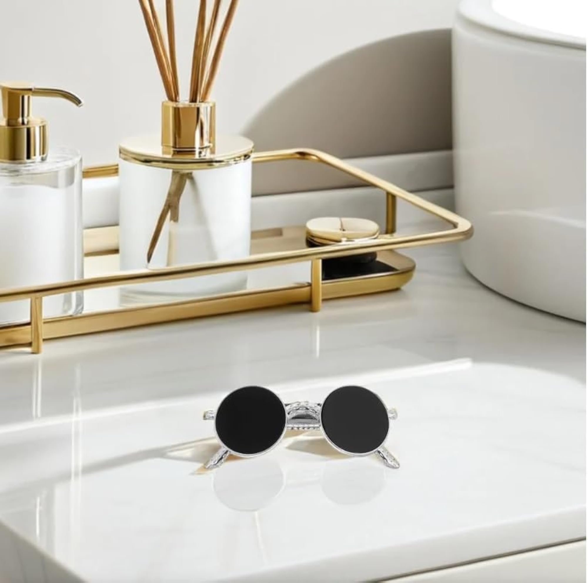 Vintage Sunglasses Hair Claw Clips for Teens and Women