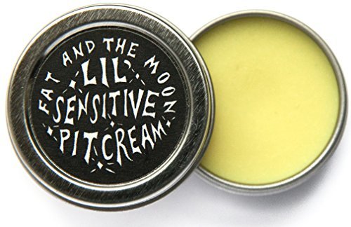 Fat and The Moon - All Natural/Organic Sensitive Pit Cream (Baking Soda Free) (.5 oz tin)