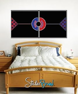 Vinyl Wall Decal Sticker for Beer Pong Table 4ftx8ft 6 Cups JH168