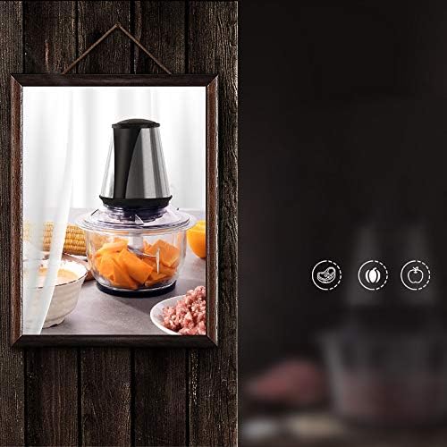 Meat Grinder Household Small Meat Mincer Fully Automatic Glass Cooking Filling Machine Dumpling Filling