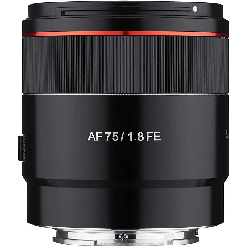 SAMYANG AF 75mm F1.8 FE eマウント Amazon.com: Samyang AF 75mm F1.8 Autofocus Lens for Sony FE