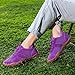 Hike Barefoot Shoes Women Minimalist Walking Sneakers Trail Running grounding Mountain Bike Shoes Wide Toe Box & Non-Slip Purple