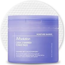 JMsolution Cera 3 Barrier Toner Pads 90 Pads | Ceramide NP & Galactomyces | Long-Lasting Hydration | Korean Skincare | 180ml