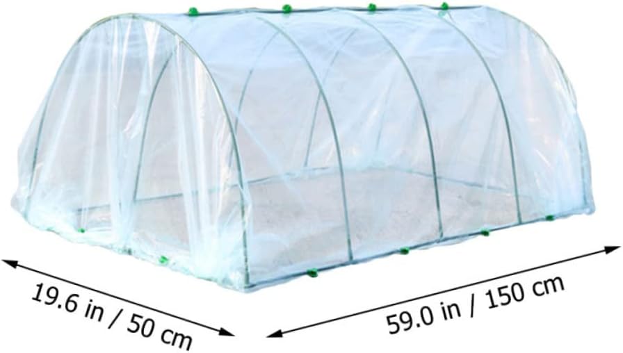 1set Plastic Greenhouse for Outdoor Plants Garden Accessory Support Easy to Install for Flowers and Vegetables