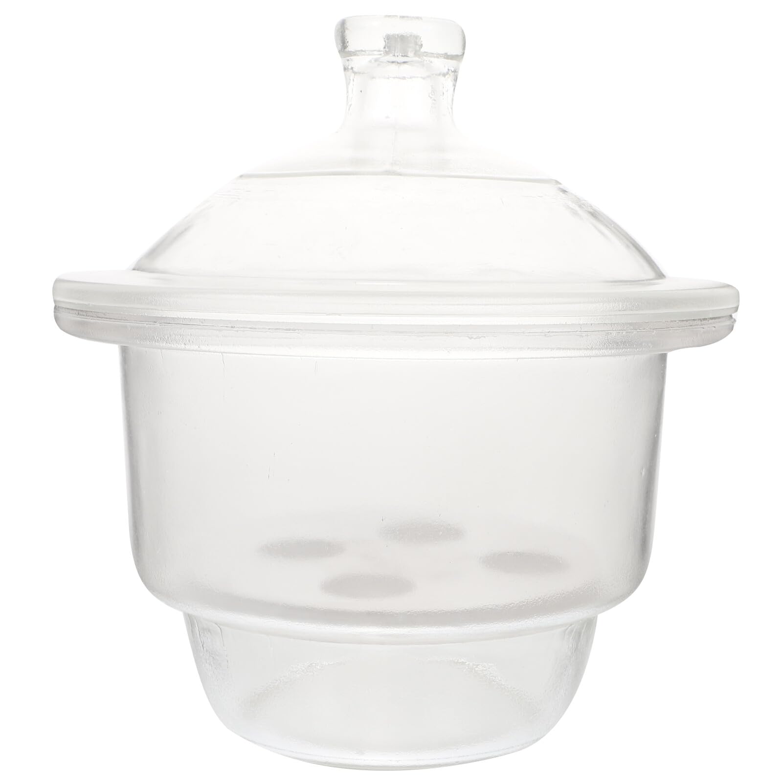 Healeved Vakuum Exsikkator Glas Trocknerflasche 150mm Transparent mit Lochboden für Labor und Wissenschaft