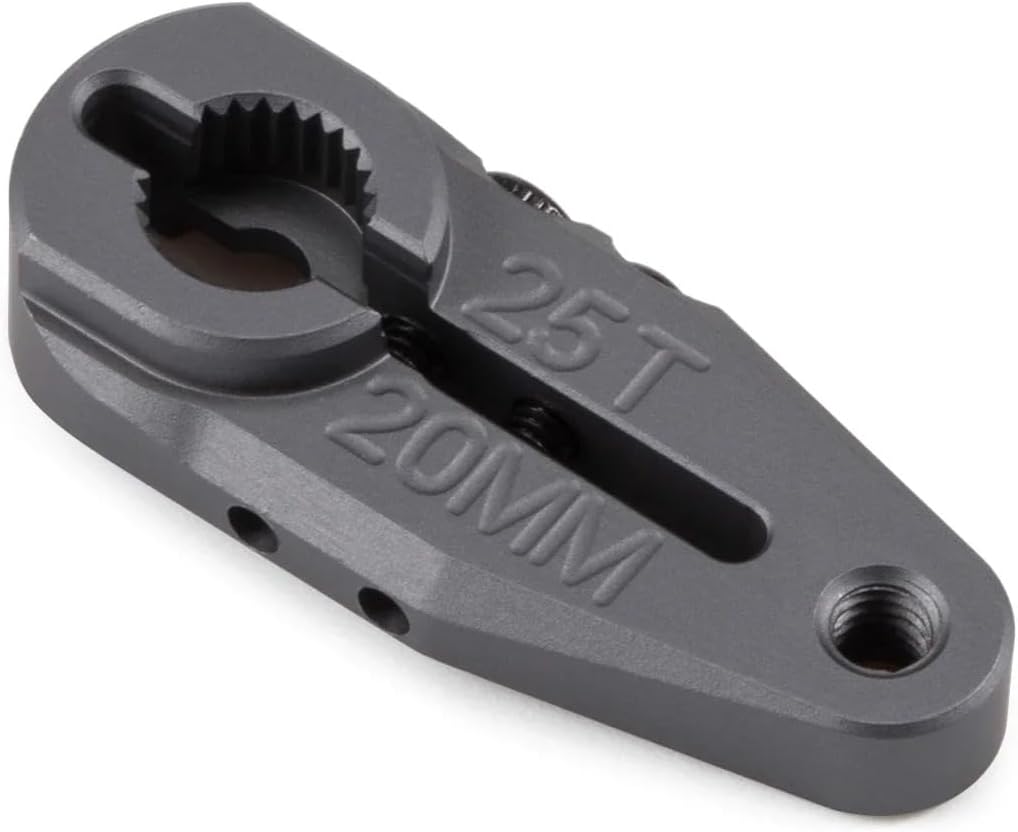 Clamping 25T Servo Horn Steering Servo Arm 7075 Aluminum for Futaba NHX Power HD Protek Savox NSDRC RC Crawler Electric Car Buggy Monster Truck (25T 20mm)