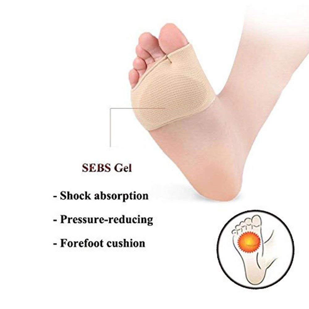 PEDIMEND Cuscino metatarsale (3 paia – 6 pezzi) | Protezione delle teste metatarsali dalla pressione | Neuroma Pad di Morton | Allevia la sensazione di bruciore, lenisce e previene calli/calli |