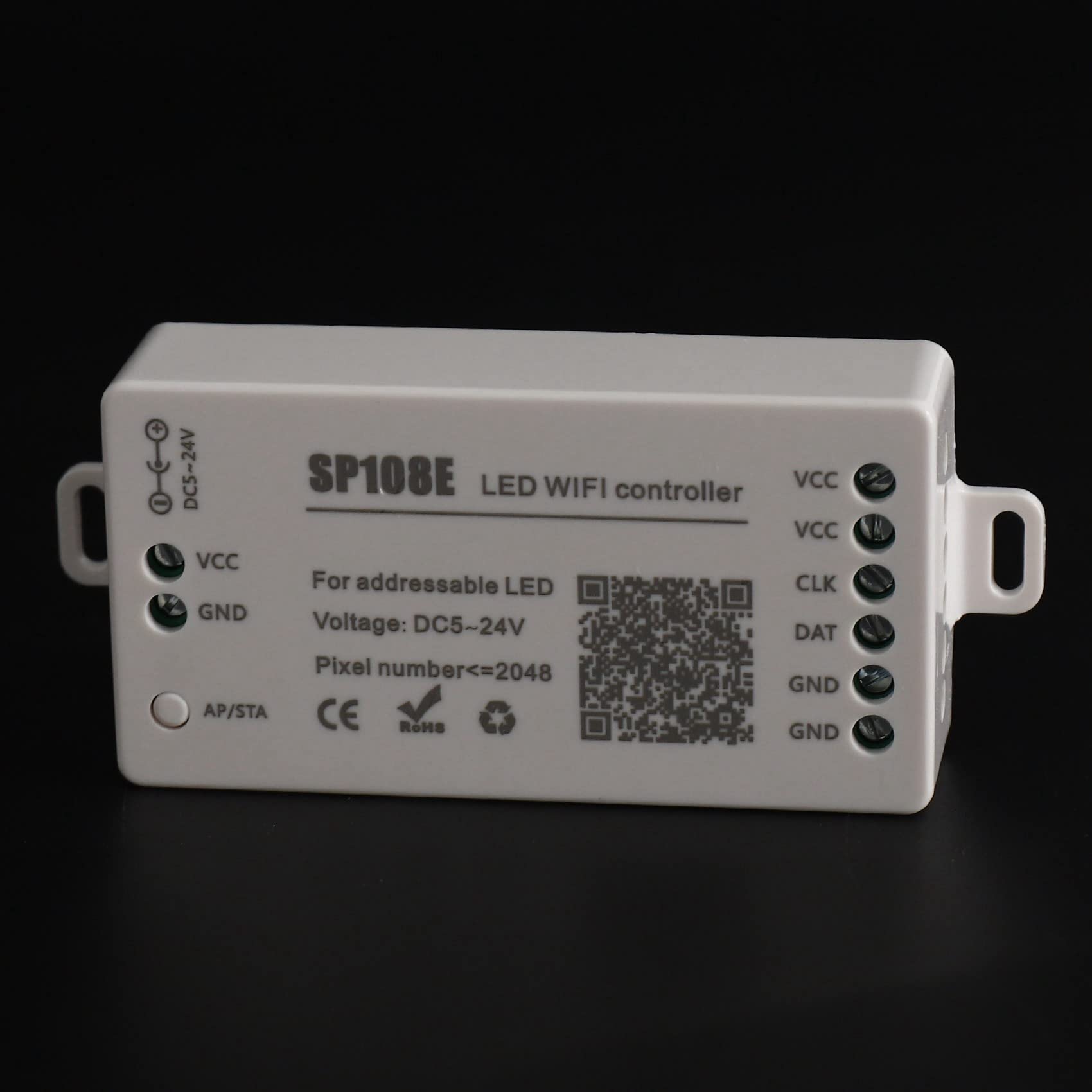 5 x SP108E LED Wifi Magic Controller WS2812B WS2813 taśma LED, inteligentna aplikacja, bezprzewodowe sterowanie