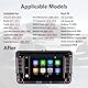 High Power Autoradio mit Wireless Carplay Android Car für VW Golf 5 6 Polo T5 Skoda Passat Jetta Caddy, 7 Zoll IPS VW Radio mit Bluetooth/FM/AM/USB/DSP/EQ Lenkradsteuerung