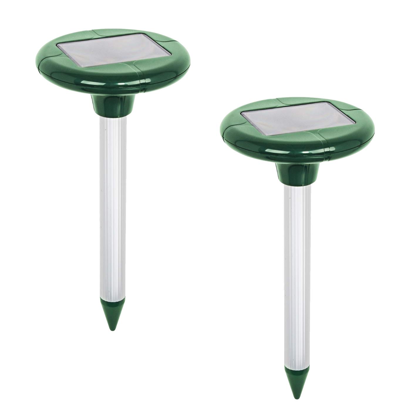 VOSS.sonic 2 pz. Repellente ad ultrasuoni MoleEx 1000" per Talpe, scaccia Talpe, con Tono e Vibrazione