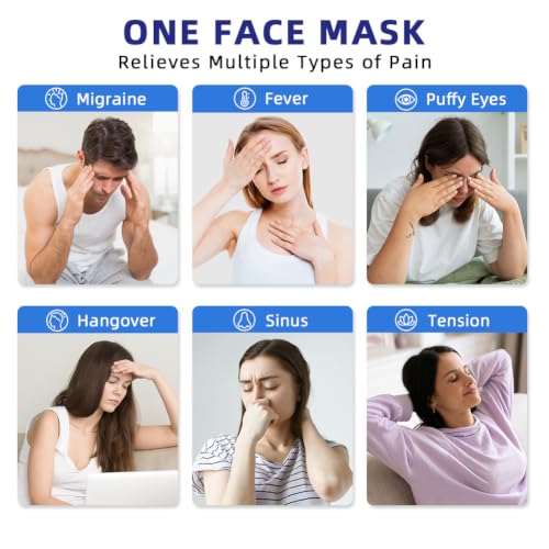 Image of Migraine Relief Cap, Soothing Headache Ice Face Mask Products