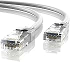 Mr. Tronic 20m Cavo di Rete Ethernet | CAT5E, AWG24, CCA, UTP, RJ45 (20 Metri, Grigio)