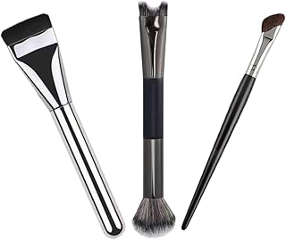 3 piezas de cepillo de contorno de nariz, 2 e...