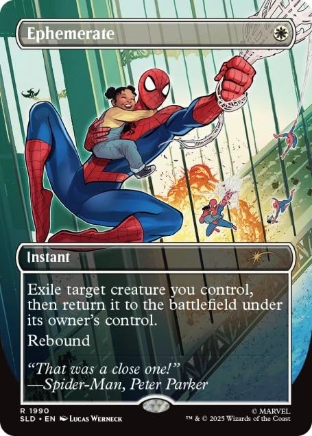 Magic the Gathering Secret Lair x Marvel's Spider-Man: Heroic