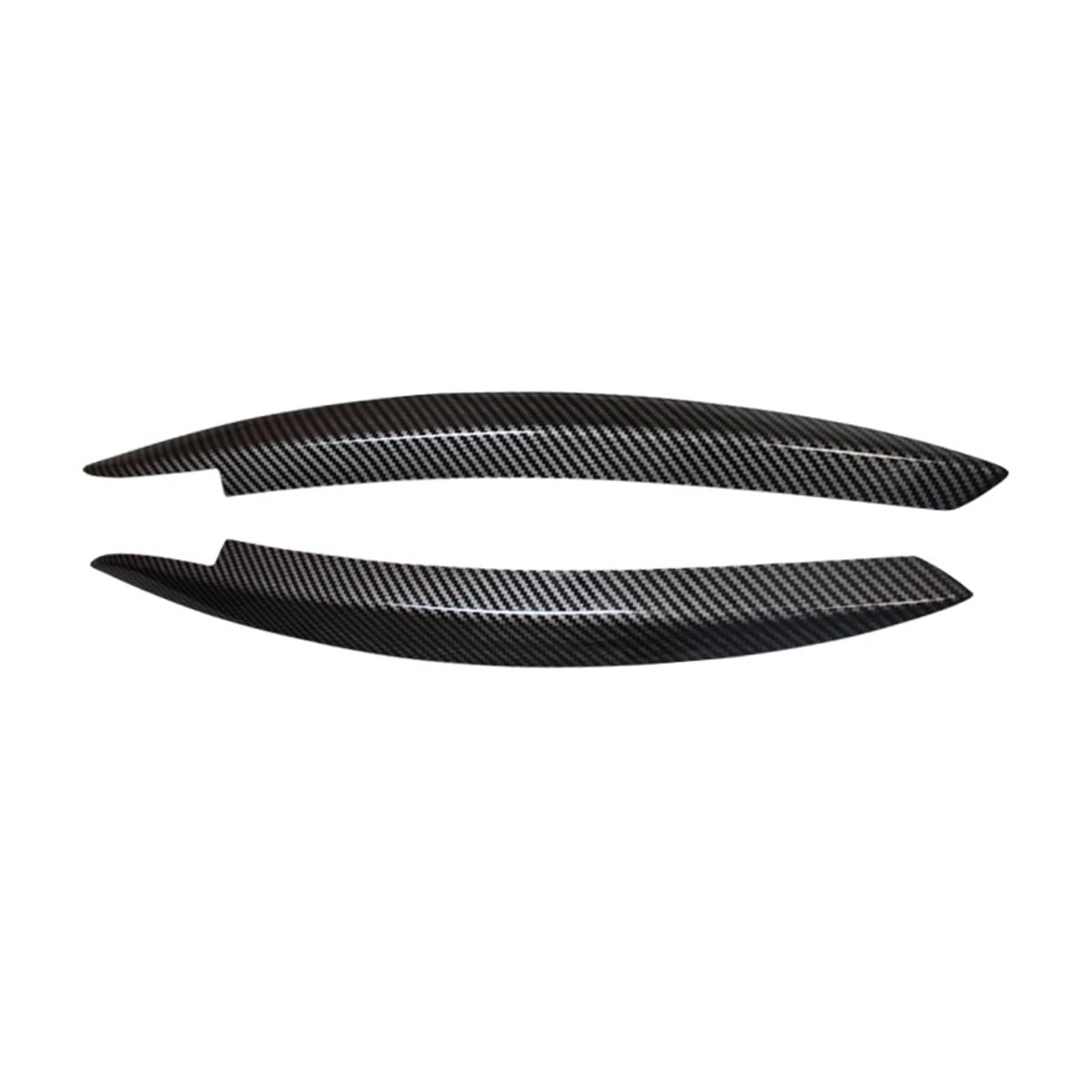 Car Headlight Head Lamp Eyebrow Eyelids Sticker Trim Cover Compatible with Volkswagen VW Golf 6 MK6 VI GTI GTR GTD 2008-2013 Accessories(Carbon Look)