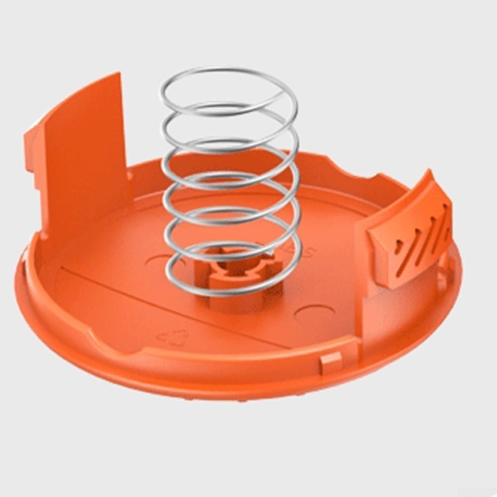 Bobina de alambre, recortadora de césped para AF100 12 carretes de repuesto más 4 cubiertas y 4 resortes de 1,65 mm