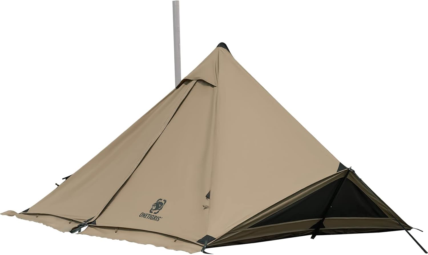 Tente OneTigris CONIFER T/C – 1-2 Places Avec Cheminée – Camping Nature