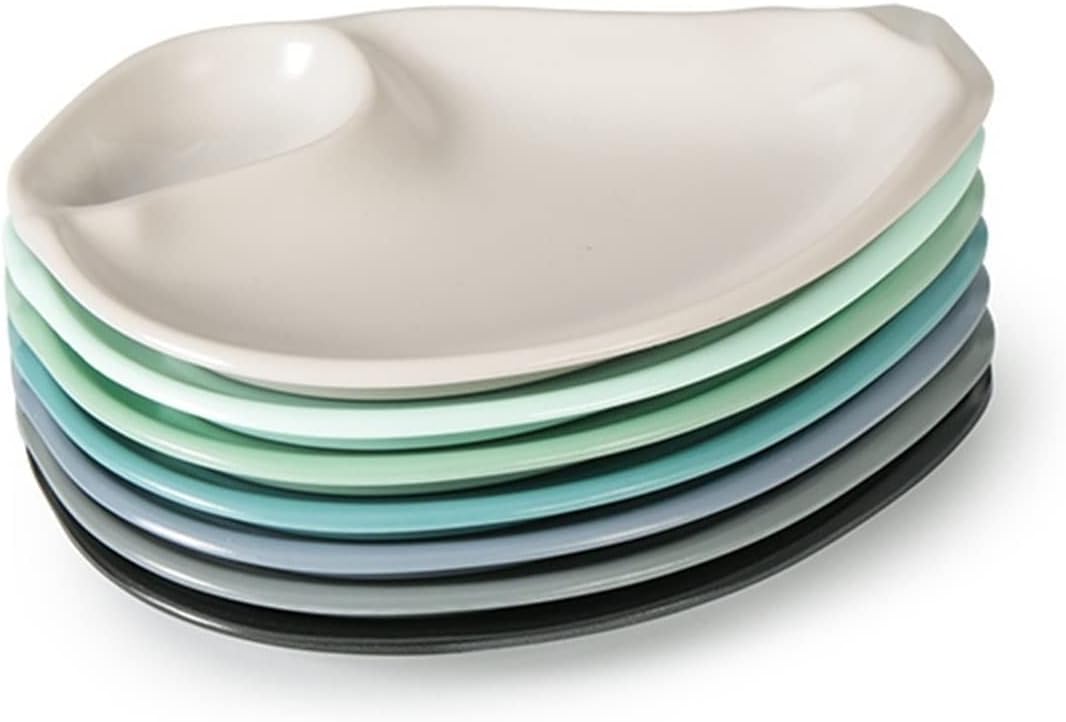 MKYOKO Dipping Bowls Frosted Dinner Plate Cutlery Set Fruit