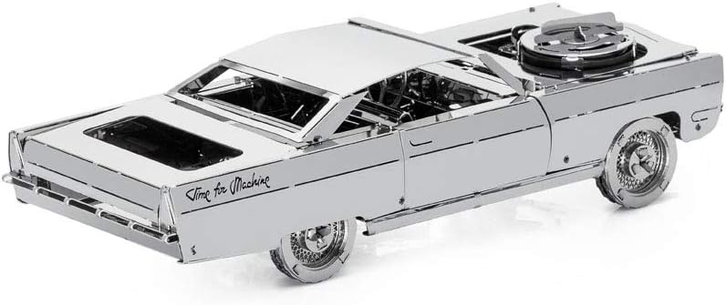 Model Car Kit - 3D Model kit Royal Voyager - Moving Wind-Up Retro Car Model | 3D Puzzle for Adults - Metal DIY Kit | Beautiful Metal Model Car Collectible | DIY Construction Set of a Vintage Car