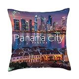 Panama City Panama Throw Pillow