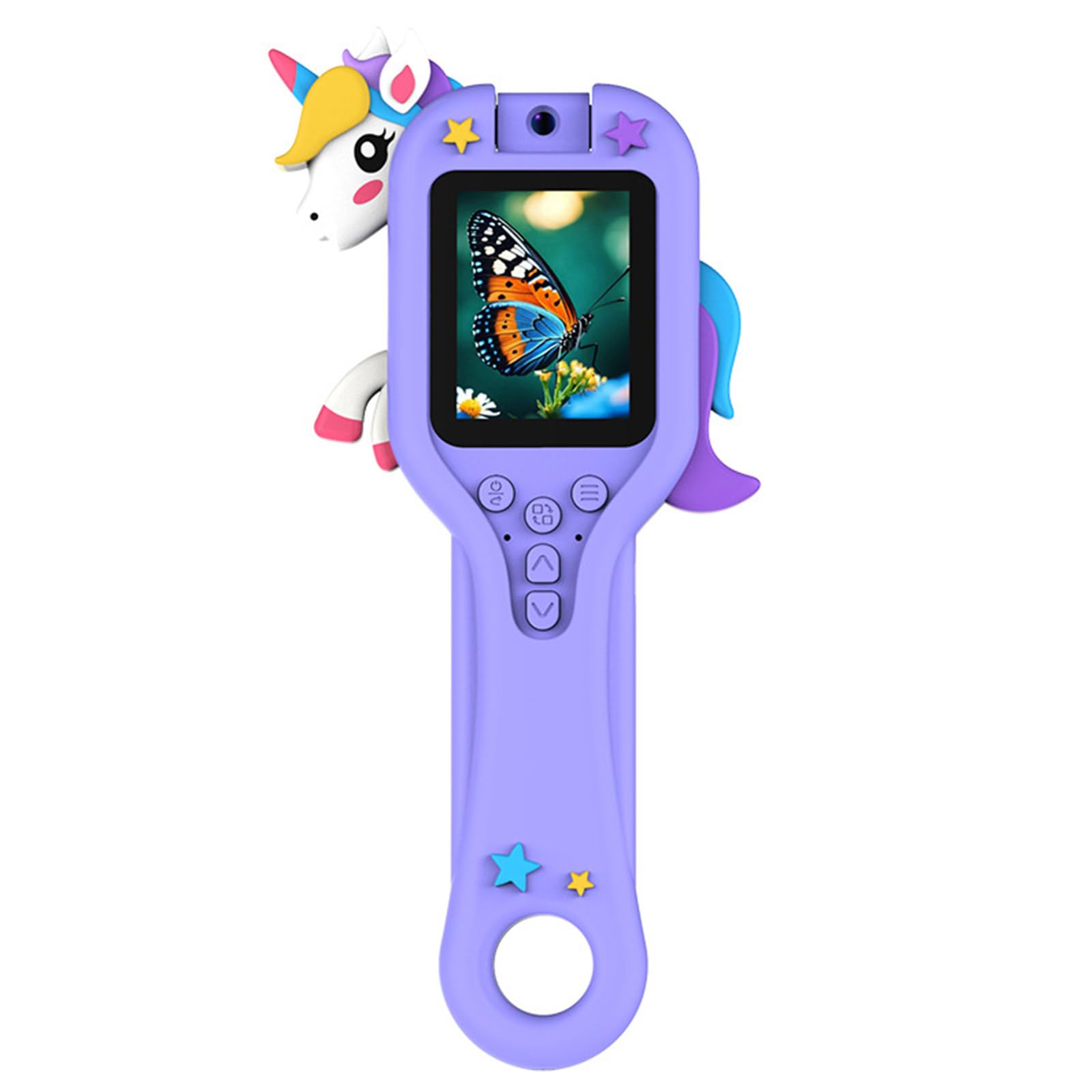 Easy Carry Digital Microscope for Kids 500X Magnification Build in Storage Screen Scientific Exploration Tool Kids Digital Microscope Set
