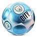 Hy-Pro Officially Licensed Manchester City Size 5 Soccer Ball - Metallic Classic Signature, Merchandise Training & Match Ball - Collectible for Kids & Adults