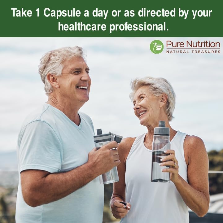 Pure Nutrition Noni Fruit Extract, 6000mg Strength | 240 Caps | Each Serving of 300mg Noni (20:1) Extract Offers Benefits Equivalent to 6000mg Noni Fruit I ONE Daily | Vegan Friendly - Image 6