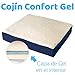 MovilCom® - Cojin Confort Gel con Espuma Relleno de Gel | Cojín...