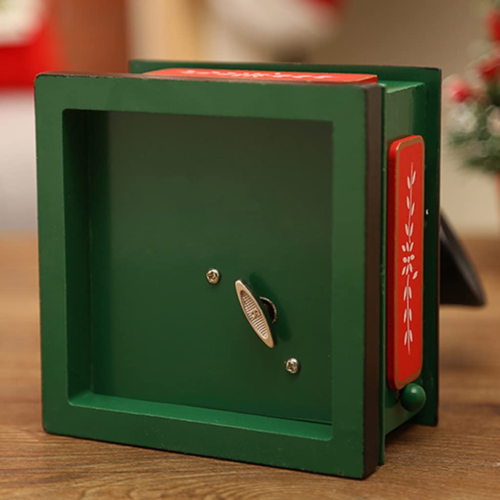 Carillon Decorazioni Classic Music Box Phonograph Modello Meccanico Casella musicale Retro Scatole di musica for ragazzi Ragazze Compleanno Regalo di Natale Decorazioni for la casa Carillon Battesimo