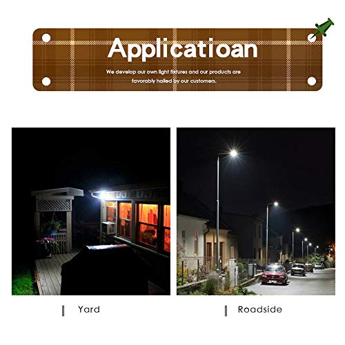 Ajcoflt Material Ambiental Preto/Branco 100W Alto Brilho Economia de Energia Iluminação de Grande Ár