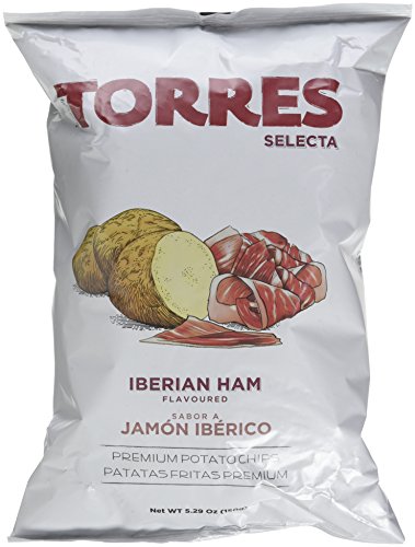 Torres Chips au Jambon Ibérique 150 g - Lot de 5