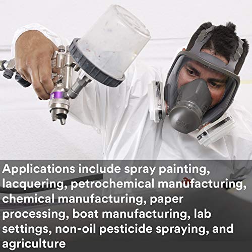 3M N95 Respirator Filter, 5N11, Disposable, Helps Protect Against Non-Oil Based Particulates, Use With 3M 5000 Series Respirators Or 6000 Series Gas And Vapor Cartridges, 10 Pack #TOP3