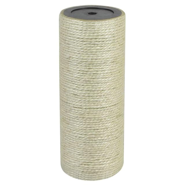 vidaXL Poste rascador para Gatos 8x20 cm 8 mm Beige
