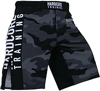 Vista 8 de Hardcore Training Pantalones cortos de lucha para hombre Boxeo MMA Combat BJJ Grappling Fitness Muay Thai Kickboxing No Gi