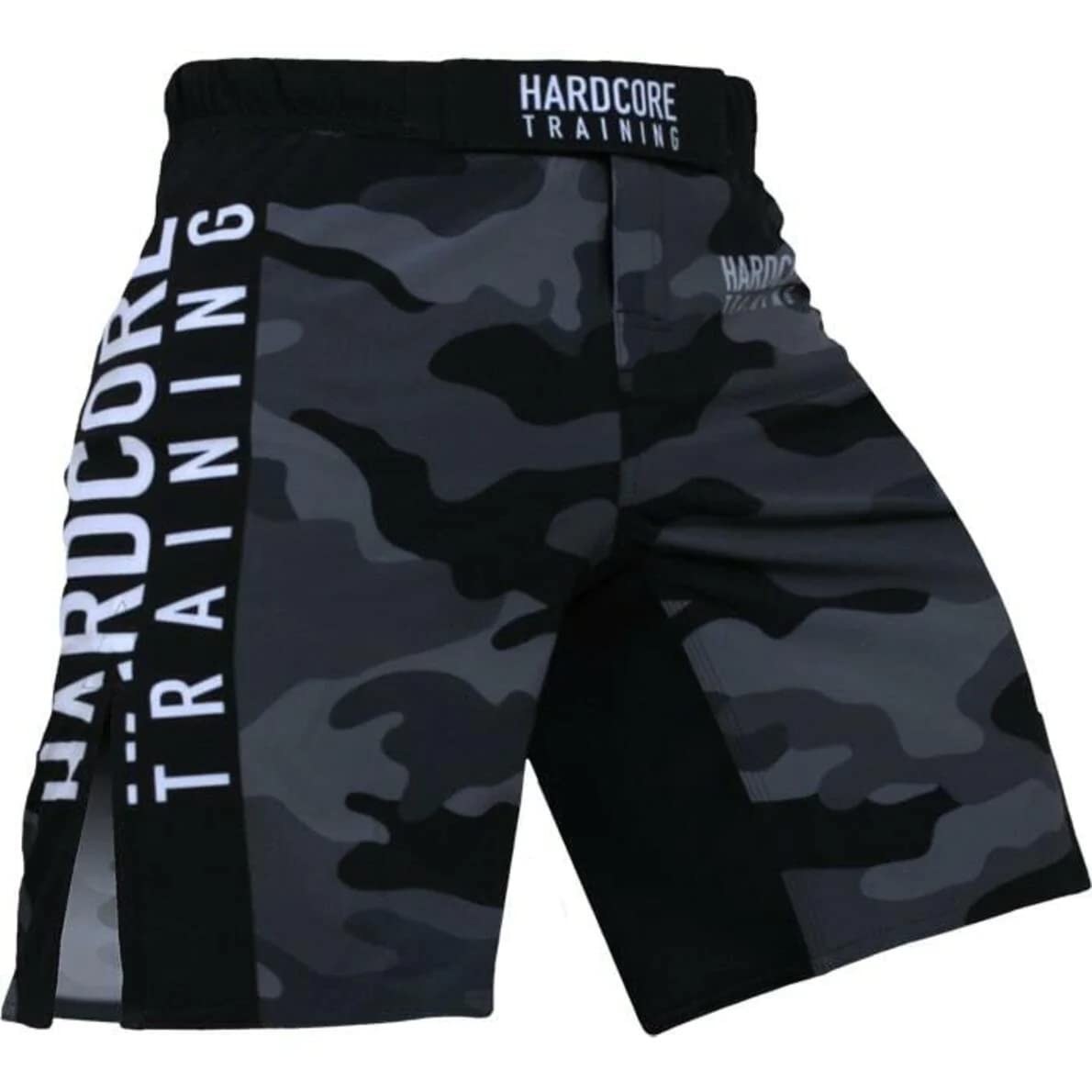 Hardcore Training Ta Moko Fight Shorts Men's Boxing MMA Combat BJJ Grappling Fitness Muay Thai Kickboxing No Gi