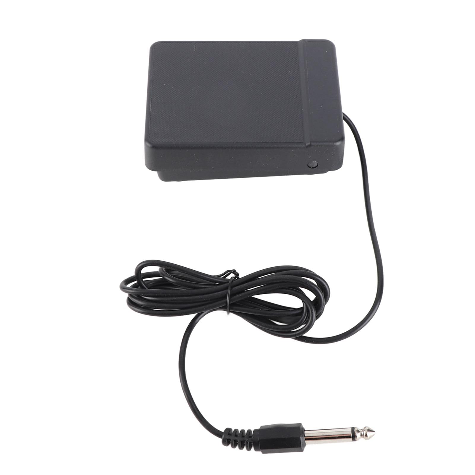 Universal Single Pedal, Silent Design, ABS Material, for Electronic Keyboard, Hand Rolled Piano, Electronic Drums (6.35mm)