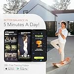 GIBBON SlackBoard - GiBoard Balance Board - Gift for Kids & Adults - 1 & 2 Line Options - Slackline Balance Trainer for Core Workouts, Standing Desk Exercise, Home Gym, Yoga & More - Image 4
