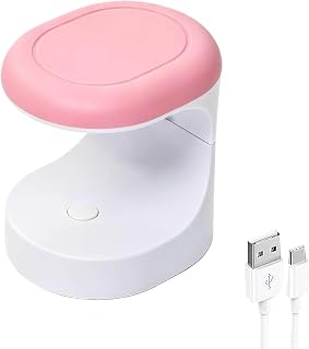Mini UV- 16W LED Snabbhärdande DIY-Manikyr | Gel-Nagellampa För Kvinnor, Nybörjare, Entusiaster, Yrkespersoner; Användning Vid Skrivbord, , , Resor Samt Övningar