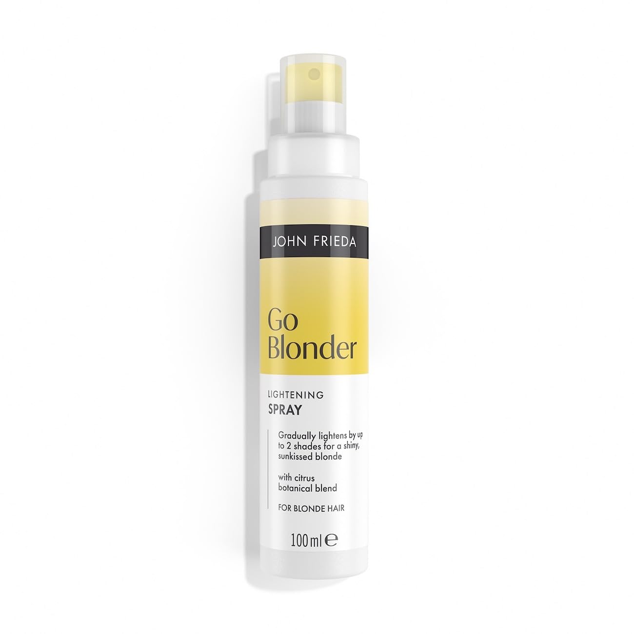 John Frieda Go Blonder Lightening Spray 100ml. Blonde Hair Spray for Highlighted Hair Care and Sun-Kissed Finish