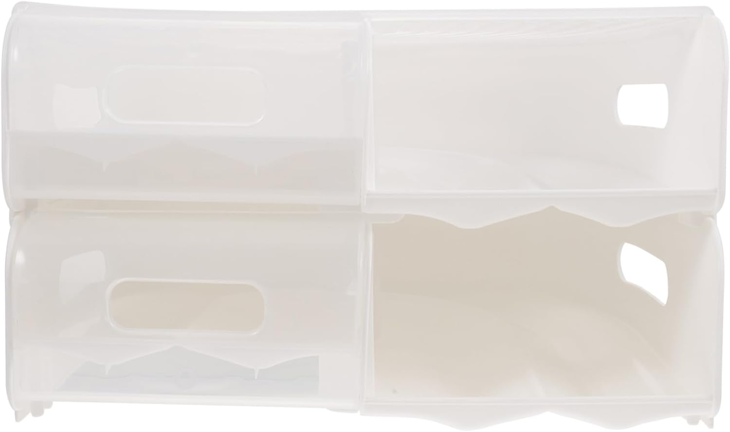 Automatic Egg Storage Box with Lid Multi-layer Rolling Egg Holder for Refrigerator and Organizer