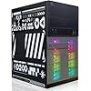 Dell Computadora de escritorio RGB OptiPlex para juegos, Intel Core i7, Radeon RX 550, 16 GB de RAM, SSD de 512 GB, teclado y mouse RGB, WiFi 600M, BT 5.0, Windows 11 Pro (renovado)