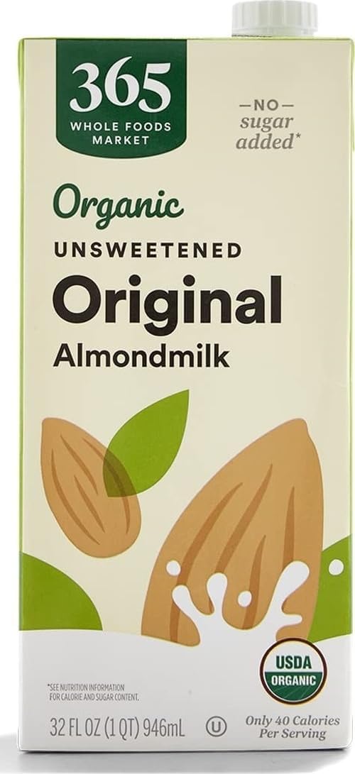 Organic Unsweetened Almond Milk, 32 Fl Oz