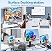 New for Microsoft Surface Docking Station 11-in-1 Surface Dock 2 4K@60HZ HDMI USB C Travel Dock for Microsoft Surface Pro 12/11/10/9/8/X/7/6/5/4,Surface Laptop 6/5/4/3/2/1,Laptop Go 3/2/1,Surface Book