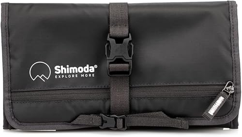 Shimoda Filter Wrap 100 - Protección acolchada para filtros redondos y cuadrados de hasta 3.937 in - Negro (520-224)