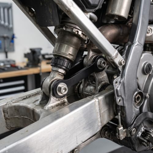 Toddmomy 1 para tylnych łączników obniżających zawieszenie, kompatybilnych z DRZ400/E/S/, łączniki obniżające wysokość podwozia motocykla do modyfikacji motocykli terenowych,